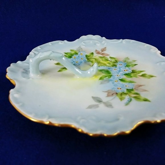 Trinket Candy Dish Artisan Signed Hand Painted 1963 - Picture 3 of 9